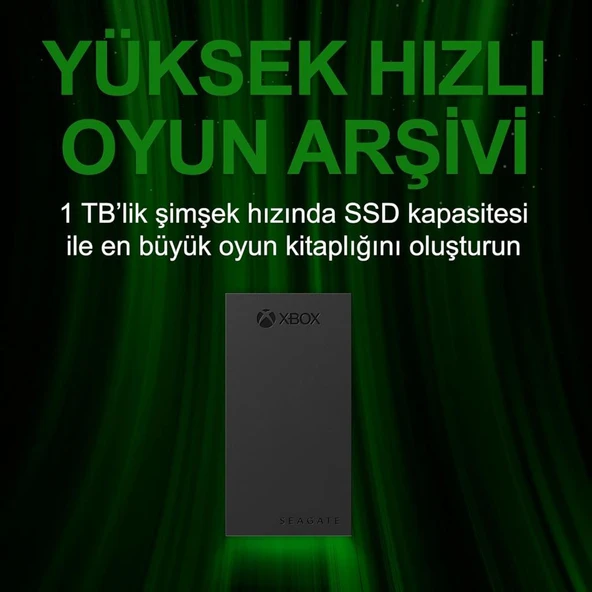 Seagate Game Drive STLD1000400 USB 3.2 1 TB Taşınabilir SSD - Teşhir - 3