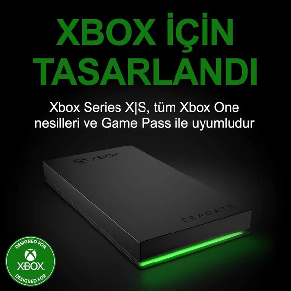 Seagate Game Drive STLD1000400 USB 3.2 1 TB Taşınabilir SSD - Teşhir - 6