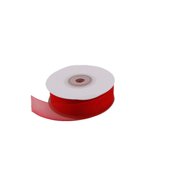 Organze Kurdele 40 MM (22 Metre)  Kırmızı