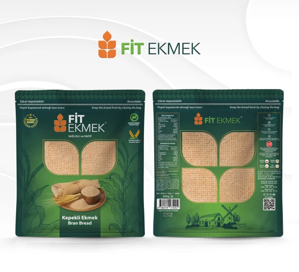 fit Kepekli Lavaş Ekmeği 300gr - 2