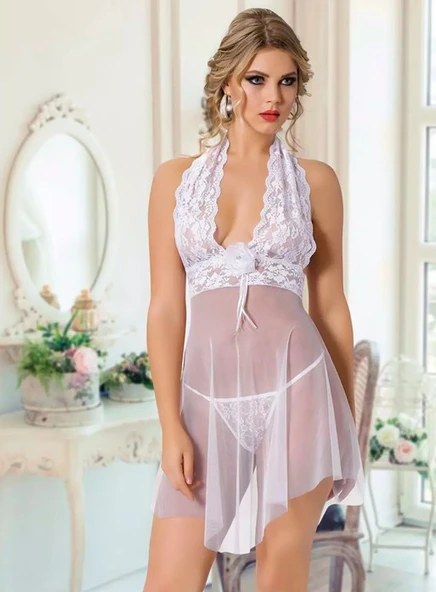 Bayan  Dantelli Gecelik ürün görseli