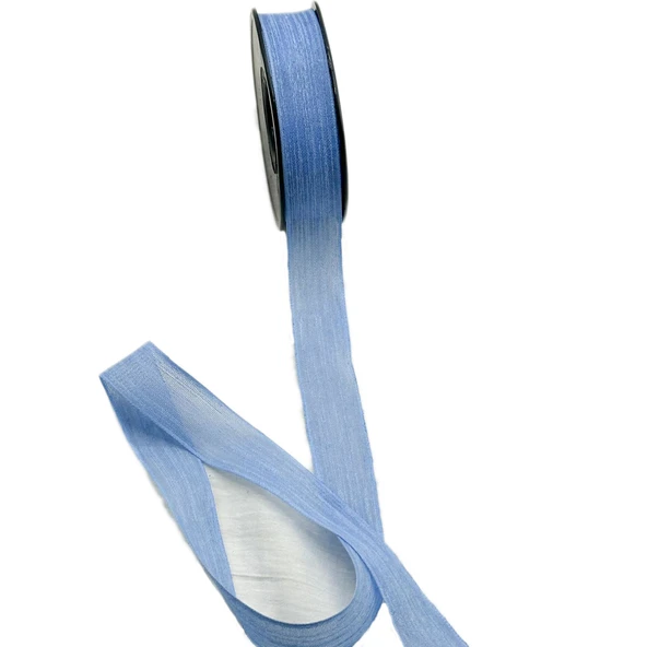 Nopel Keten Kurdele 2.5 Cm  (20 Metre)  Mavi
