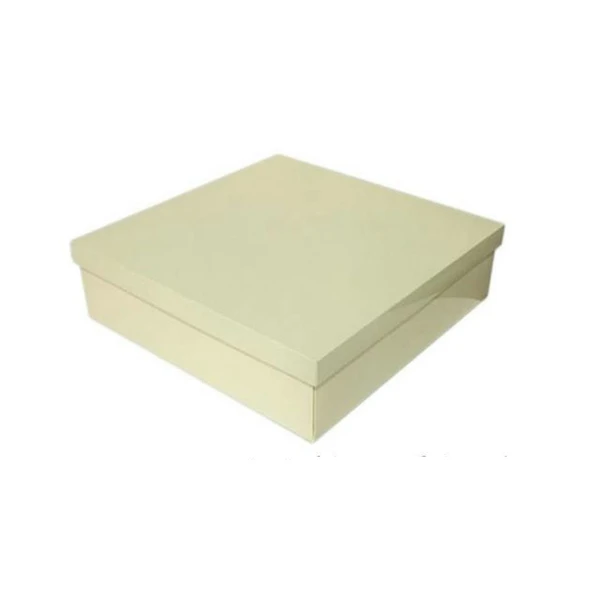Komple Karton Kutu 30X30X10 CM (10 Adet)  Krem