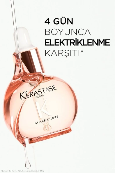 Gloss Absolu Elektriklenmeye Eğilimli Saçlar Için Saç Bakım Yağı 45 ml - Resim 7