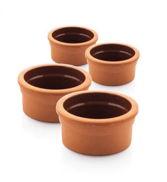 Mama Kasesi  İçi Sırlı 8*3,5 cm – 4’lü Kutu - 2