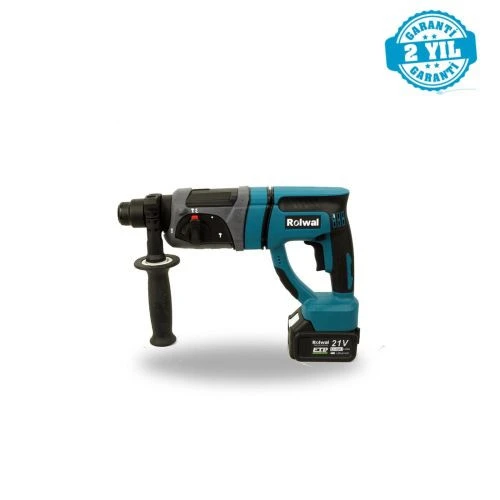 Rolwal Akülü El Aletleri Seti 21V 4 Amper - Şarjlı Hilti - Şarjlı Avuç Taşlama - Şarjlı Vidalama - Şarjlı Somun Sıkma (A Kalite) - 2