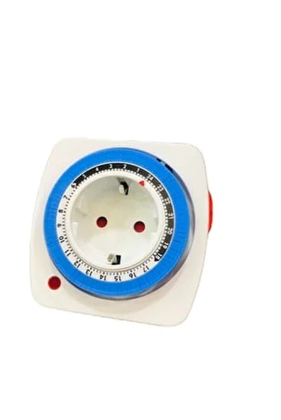 Ct-9180 Zaman Ayarlı Priz Mekanik Ayarlanabilir Timer Saati 3680W - 2