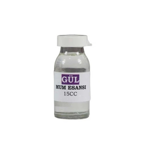 Mum Esansı  (Mum Koku Aromaları ) 15 Cc  Gül