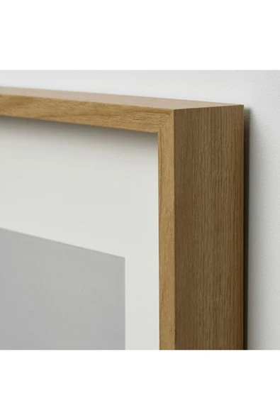 Ahşap Çerçeve, Meşe Görünümlü, 50x50 cm - Resim 3