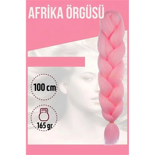 ModaCar Afrika Örügüsü Rasta 100 Cm 165 Gr 1085 Pembe