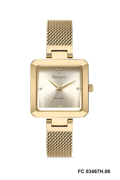 Ferrucci FC 0125 03467H.06 Çelik Kordon Kadın Kol Saati ürün görseli