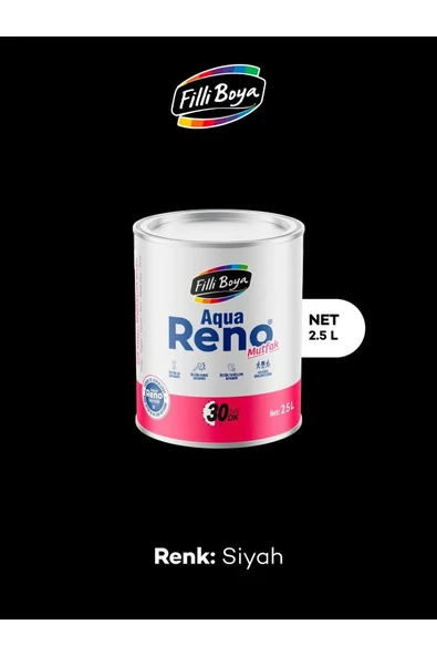 Filli Aqua Reno Mutfak Siyah 0.75 LT ürün görseli