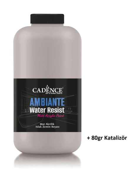 Cadence Ambiante Islak Zemin Boyası AW19 Vizon Gri 2000ML + Katalizör 80GR