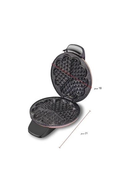 KORKMAZ Mia Waffle A319-03 Waffle Makinesi Rosagold - 5