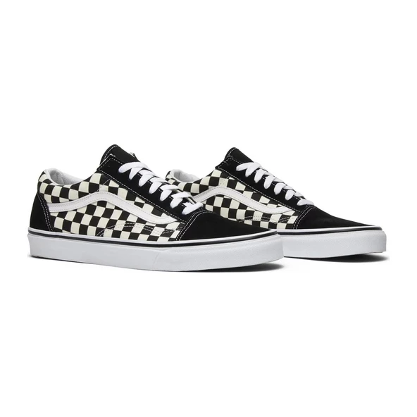 Vans Vans Old Skool Black Checkerboard - Resim 2