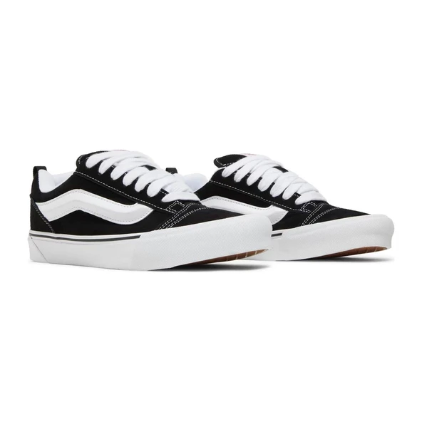 Vans Vans Knu Skool Black White - Resim 2