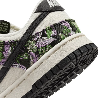 Nike Dunk Low Next WMNS Nature Floral Tapestry - Resim 4