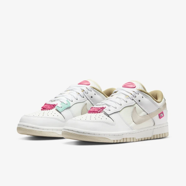 Nike Dunk Low Pink Bling Womens - Resim 6