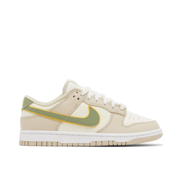 Nike Dunk Low Pale Ivory Oil Green ürün görseli
