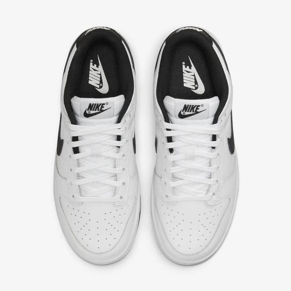 Nike Dunk Low White Black - Resim 5