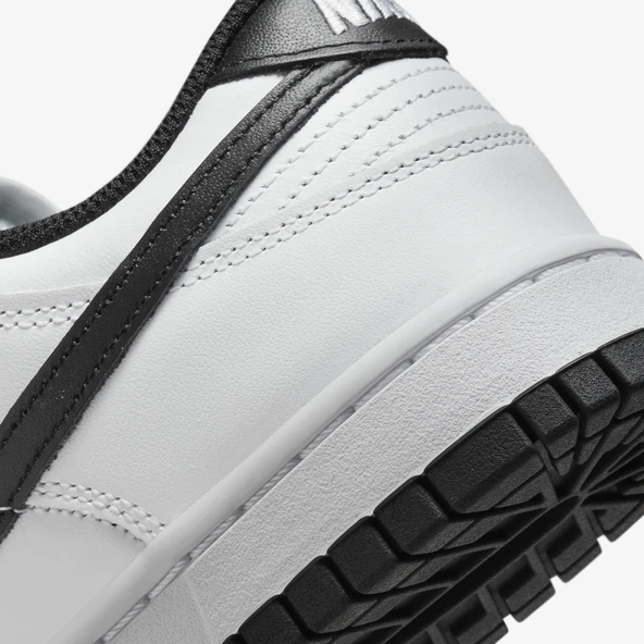 Nike Dunk Low White Black - Resim 2