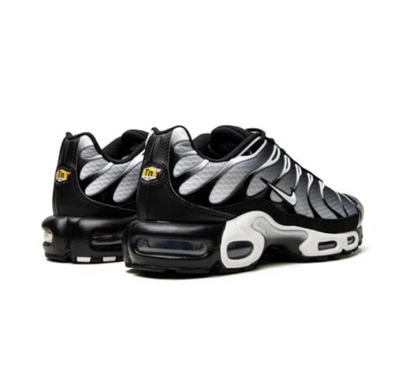 Nike Air Max Plus Black Silver White - Resim 3
