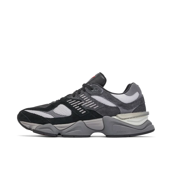 New Balance 9060 Black Castlerock Grey - Resim 2
