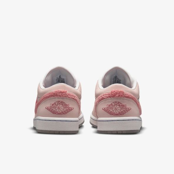 Nike Air Jordan 1 Low Mighty Swooshers Pink Womens - Resim 2