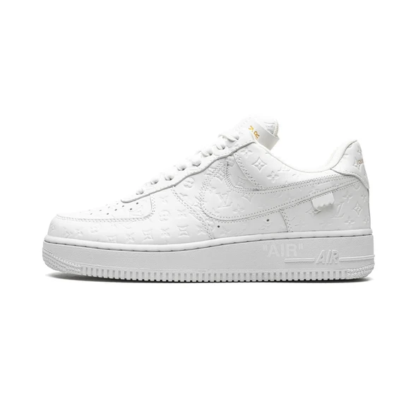 Nike Air Force 1 Low x Louis Vuitton By Virgil Abloh White - Resim 5