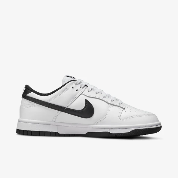 Nike Dunk Low White Black - Resim 8