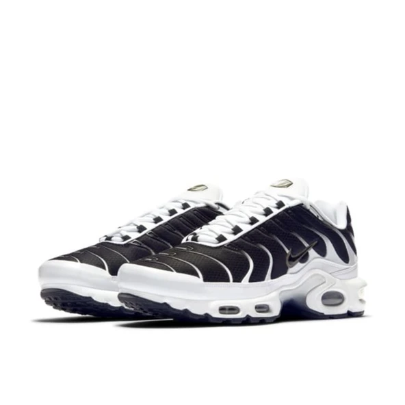 Nike Air Max Plus White Black Metallic Pewter - Resim 2