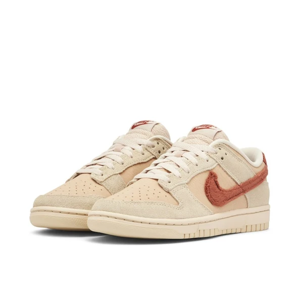 Nike Dunk Low Terry Swoosh Womens - Resim 6