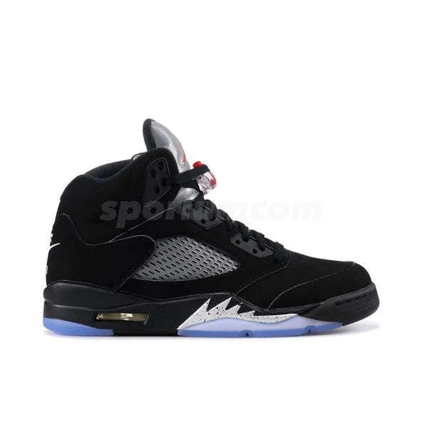 Nike Air Jordan Retro 5 Black Metallic Silver
