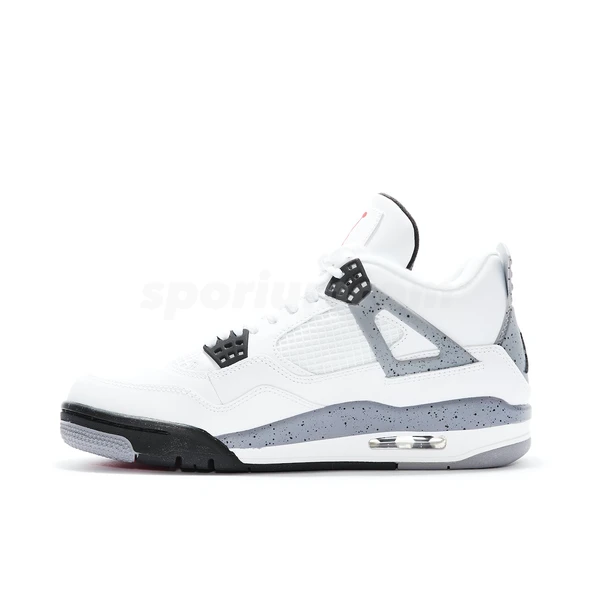 Nike Air Jordan Retro 4 White Cement - Resim 4