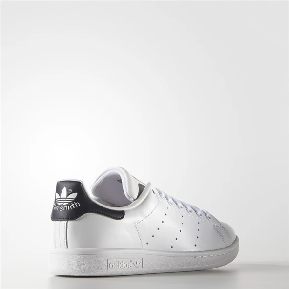Adidas Stan Smith White Core Navy - Resim 2