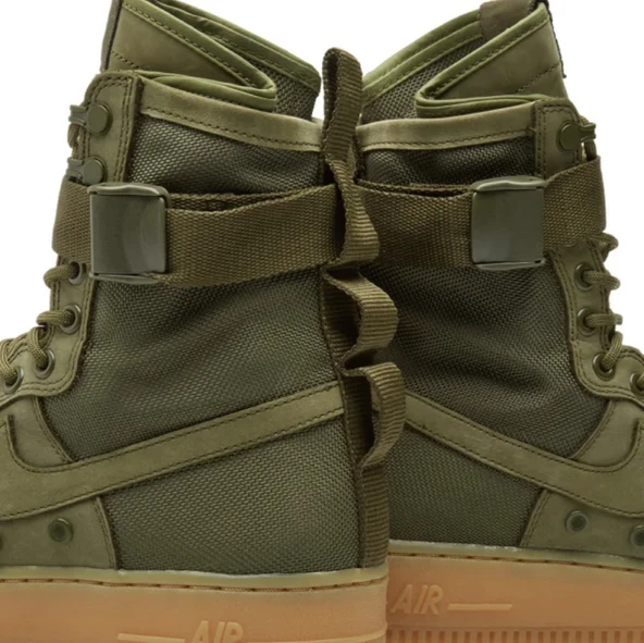 Nike Air Force 1 Special Field Olive Gum - Resim 4