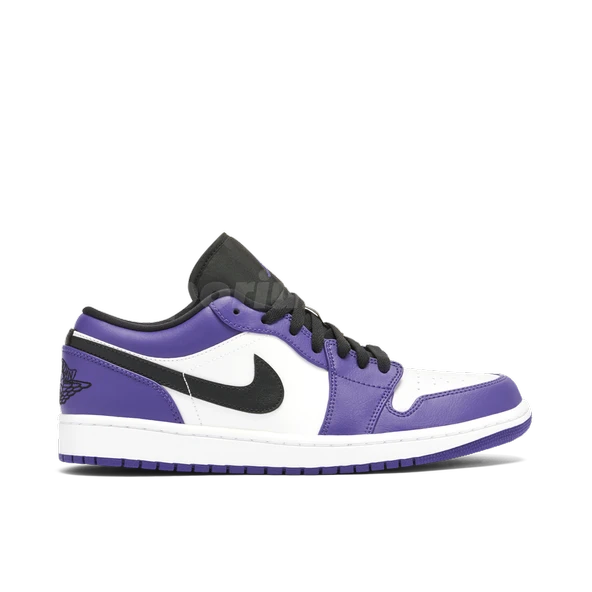Nike Air Jordan 1 Low Court Purple ürün görseli