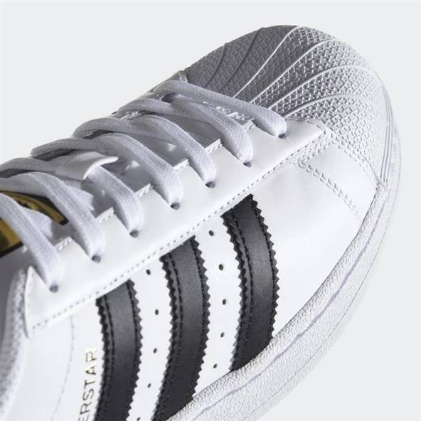 Adidas Superstar White Black - Resim 5