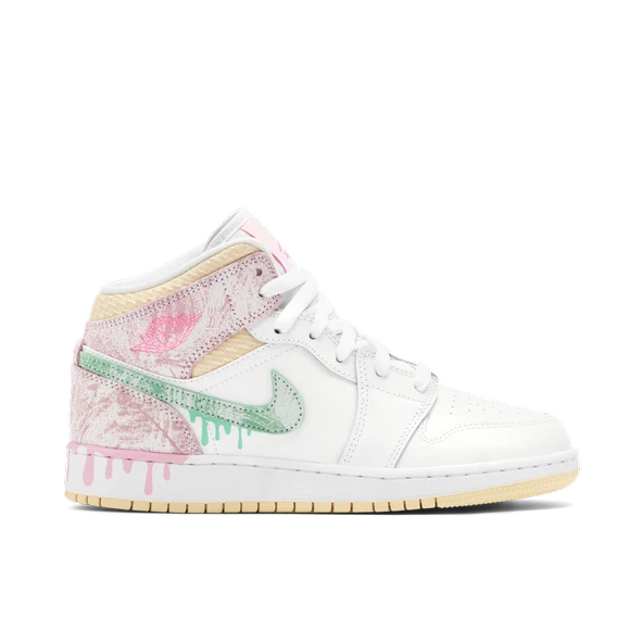 Nike Air Jordan 1 Mid Paint Drip