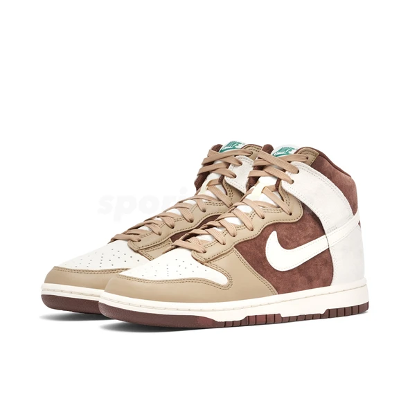 Nike Dunk High Light Chocolate - Resim 2