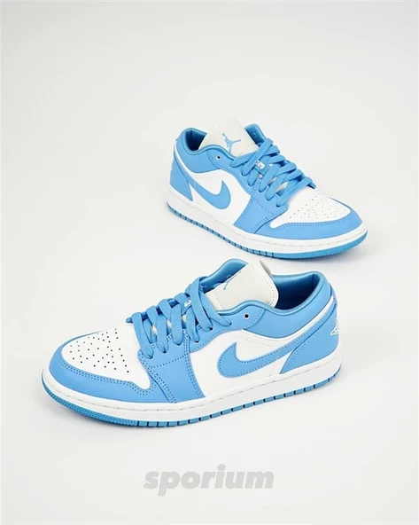 Nike Air Jordan 1 Low UNC Blue - Resim 5