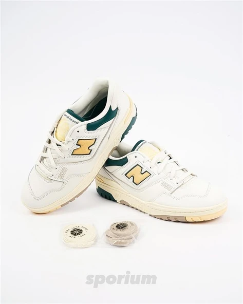 New Balance 550 x Aime Leon Dore Natural Green - Resim 5
