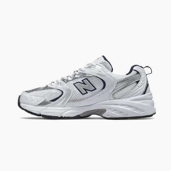 New Balance 530 White Silver Navy