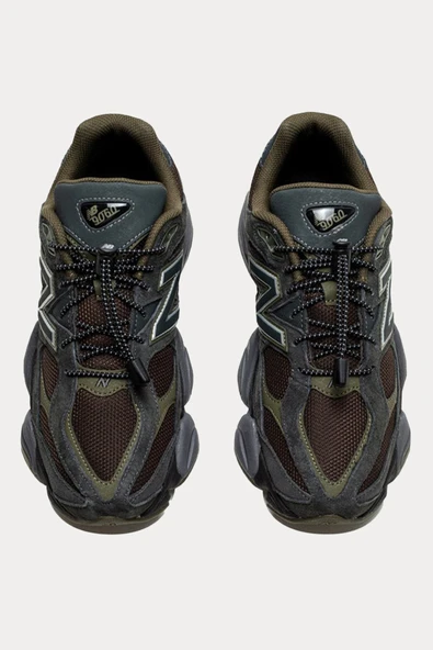 New Balance 9060 Blacktop Dark Moss - Resim 4