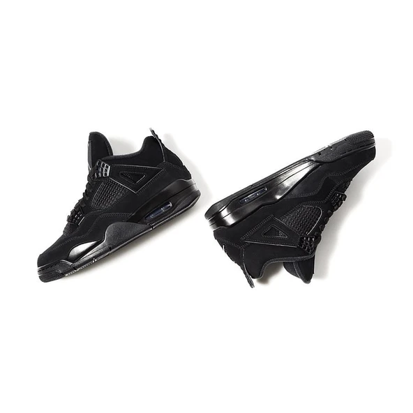 Nike Air Jordan Retro 4 Black Cat - Resim 6