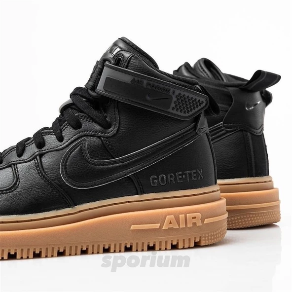 Nike Air Force 1 GTX Boot Black Gum - Resim 2