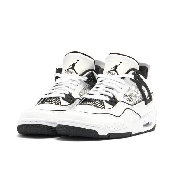 Nike Air Jordan Retro 4 GS DIY - Resim 3