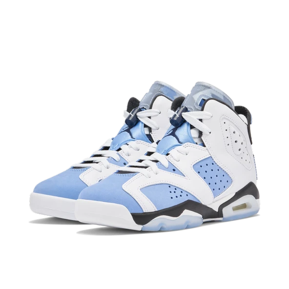 Nike Air Jordan 6 Retro UNC White - Resim 3