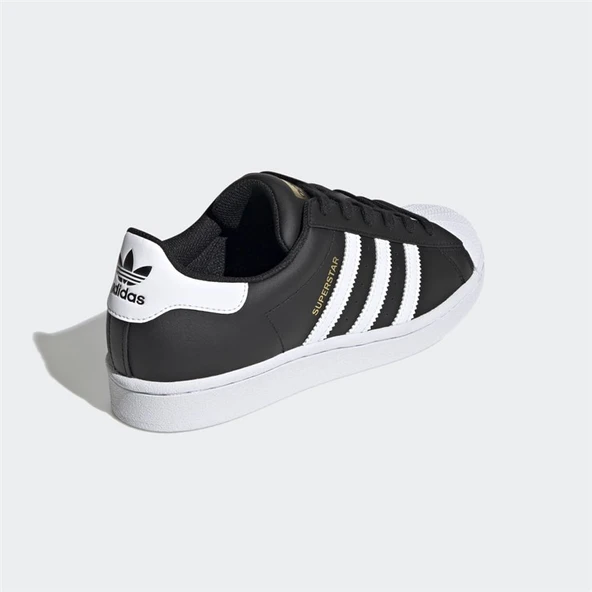 Adidas Superstar Core Black White - Resim 2