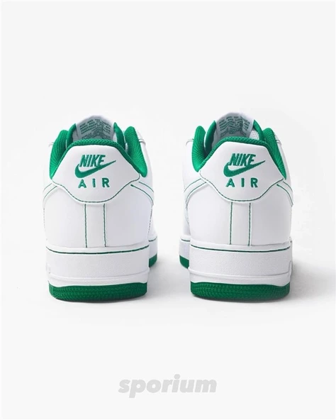 Nike Air Force 1 Low Contrast Stitch White Pine Green - Resim 3